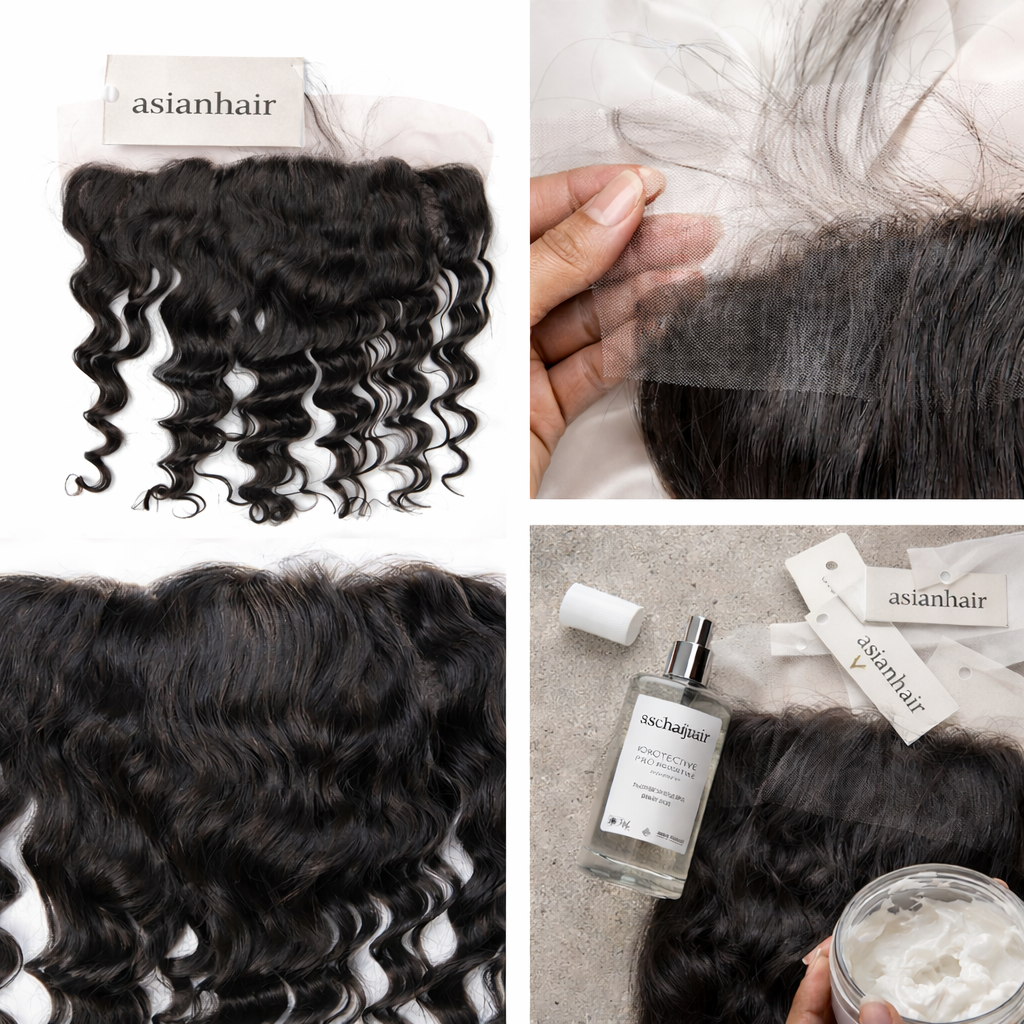 Lace Frontal HD Curly Indien