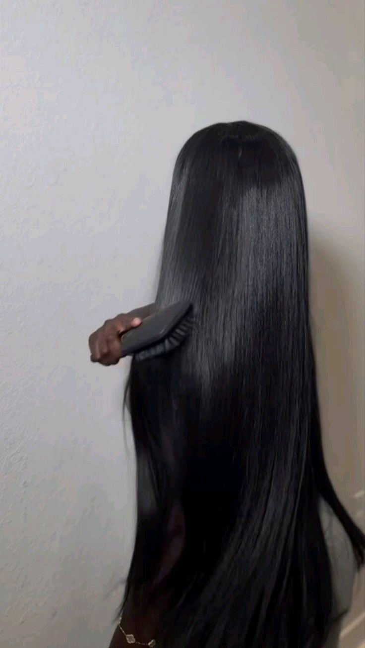 Temple Hair Donor Nº01 — Silken Straight